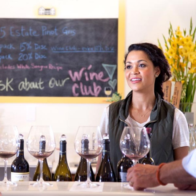 David Hill Winery Tasting Room, Tualatin Valley, Oregon