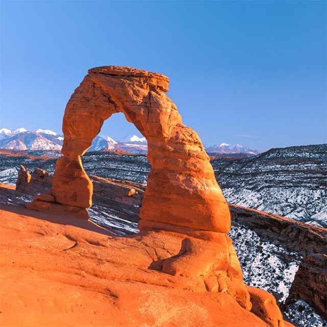 Delicate Arch in Arches National Park, Moab, Utah
