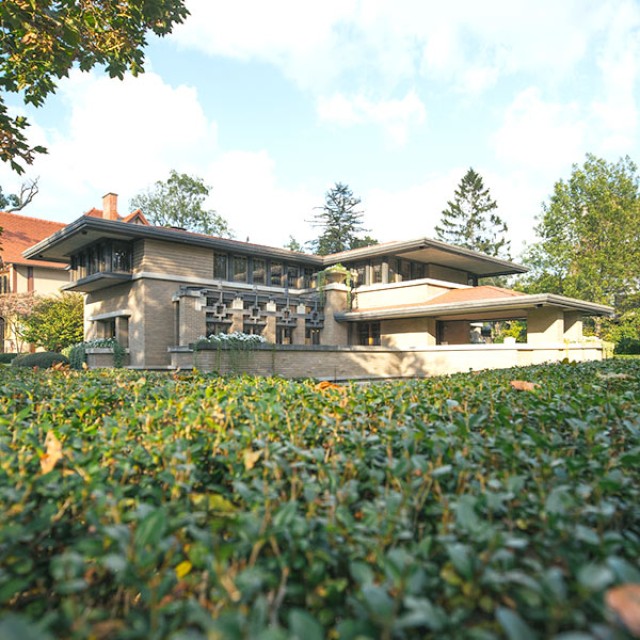 Frank Lloyd Wright-designed Meyer May House in Grand Rapids, Michigan