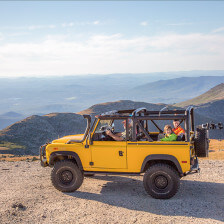 Driving the Mount Washington Auto Road in New Hampshire