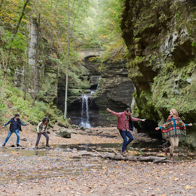 Visiting Matthiessen State Park in Utica, Illinois
