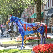 Public art in Saratoga Springs, New York