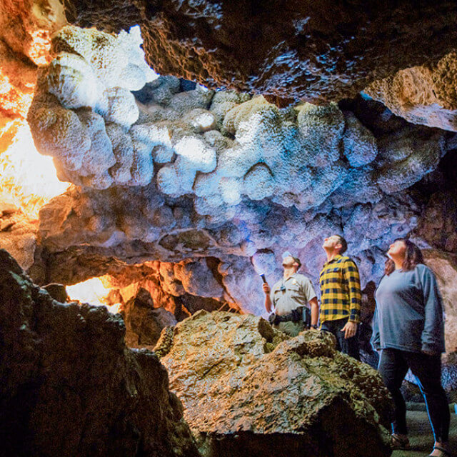 Exploring the caverns of Wind Cave National Park in Hot Springs, South Dakota