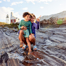Visiting the Pemaquid Point Lighthouse in Bristol, Maine
