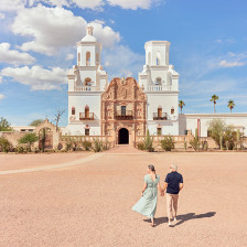 San Xavier Del Bac Mission in Tucson, Arizona