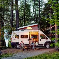 Camping in Peaks-Kenney State Park in Dover-Foxcroft, Maine