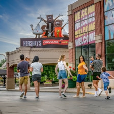 Visiting Hershey's Chocolate World in Hershey, Pennsylvania