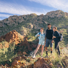 Hiking in Franklin Mountains State Park, El Paso, Texas