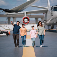 Family fun at the USS Lexington Museum in Corpus Christi, Texas