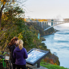 Exploring the Niagara Gorge Trail System in Niagara Falls, New York